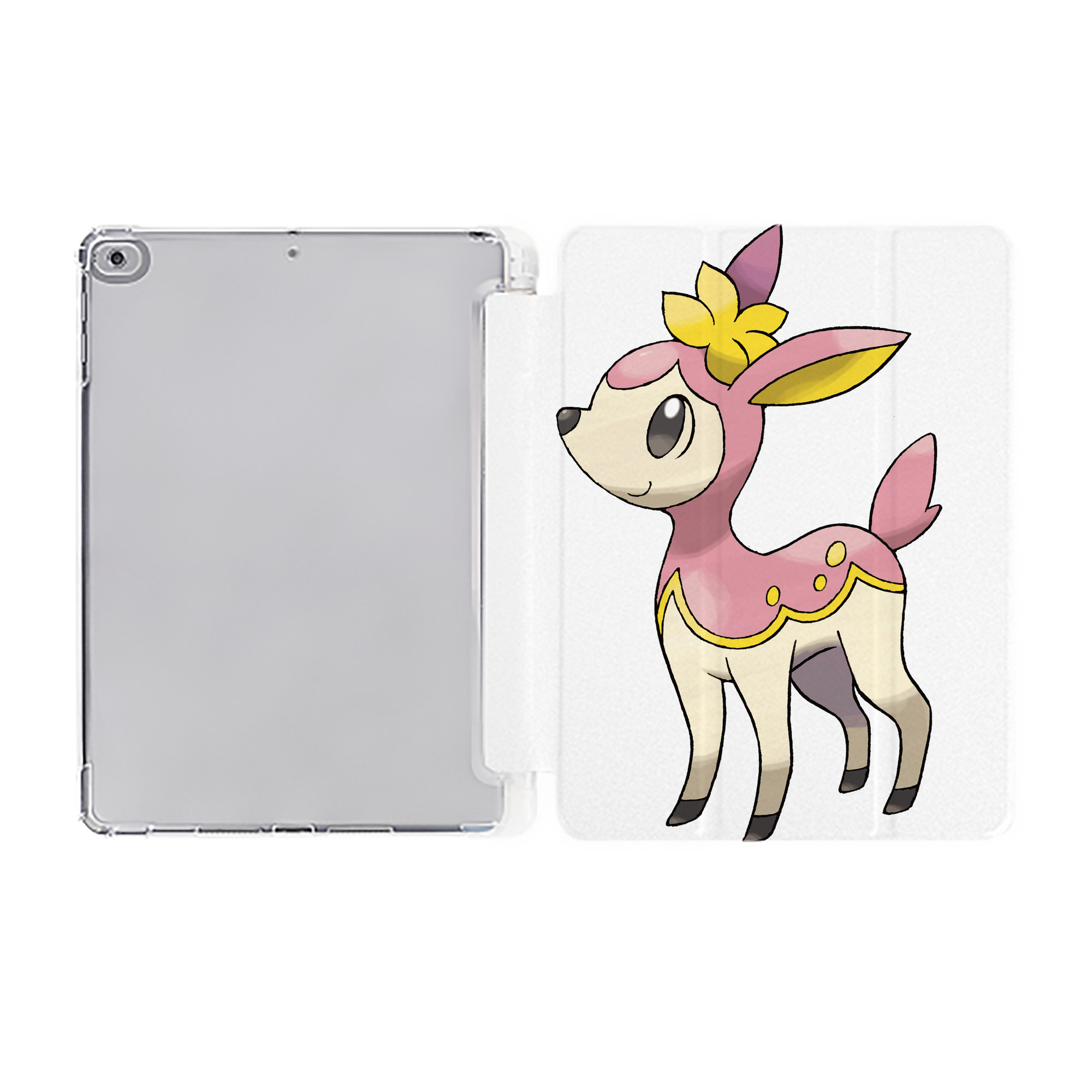 （画像用） ポケットモンスター Pokémon IPad ケース ペン収納付き 三つ折りスタンド PUレザー×シリコン 対応機種9.5/10.5/10.9インチ